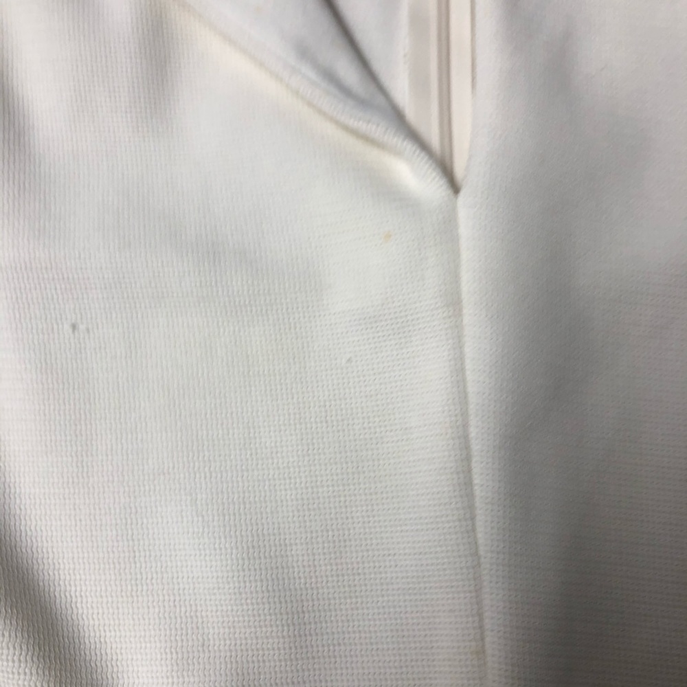 RARE Tory Burch Chic Crisp White Pocket Mini Dress - Picture 6 of 6
